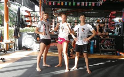 Alex, Esther e Isma, tres de nuestros atletas están en Tailandia