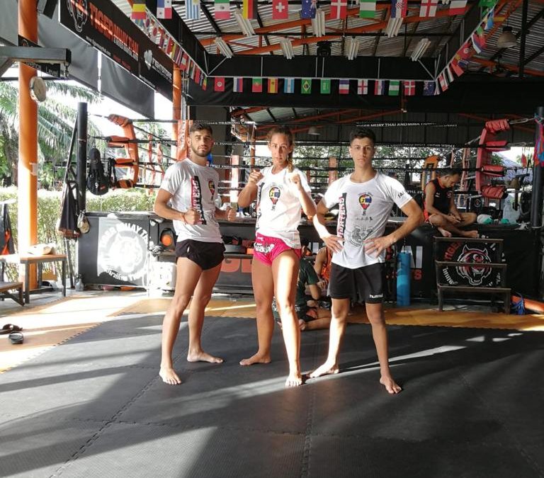 Alex, Esther e Isma, tres de nuestros atletas están en Tailandia